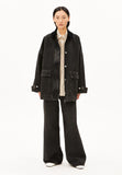 ARMEDANGELS Cord collar denim jacket nutmeg women