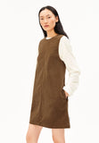 ARMEDANGELS Corduroy mini dress amberwood women