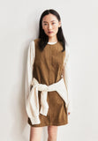 ARMEDANGELS Corduroy mini dress amberwood women