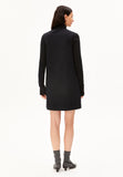 ARMEDANGELS Pinaafo herringbone dress dark steel black women