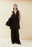 ARMEDANGELS Pinaafo herringbone dress dark steel black women