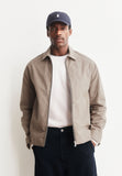 ARMEDANGELS Structure zip jacket honey reed men