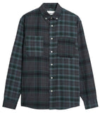 ARMEDANGELS Patchwork long sleeve shirt black