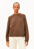ARMEDANGELS Wool knit jumper claystone melange women