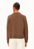 ARMEDANGELS Wool knit jumper claystone melange women