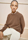 ARMEDANGELS Wool knit jumper claystone melange women