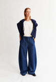 ARMEDANGELS Pull on barrel denim trousers eau women