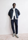 ARMEDANGELS Taamir pleated chino trousers night sky men