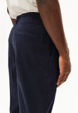 ARMEDANGELS Taamir pleated chino trousers night sky men