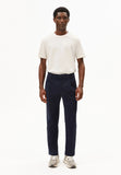 ARMEDANGELS Taamir pleated chino trousers night sky men