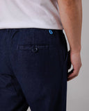 BRAVA Flannel comfort chino Pants 3095 navy men