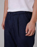 BRAVA Flannel comfort chino Pants 3095 navy men