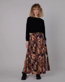 BRAVA Etna long skirt 3179 brown women