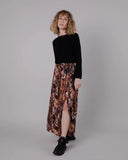 BRAVA Etna long skirt 3179 brown women