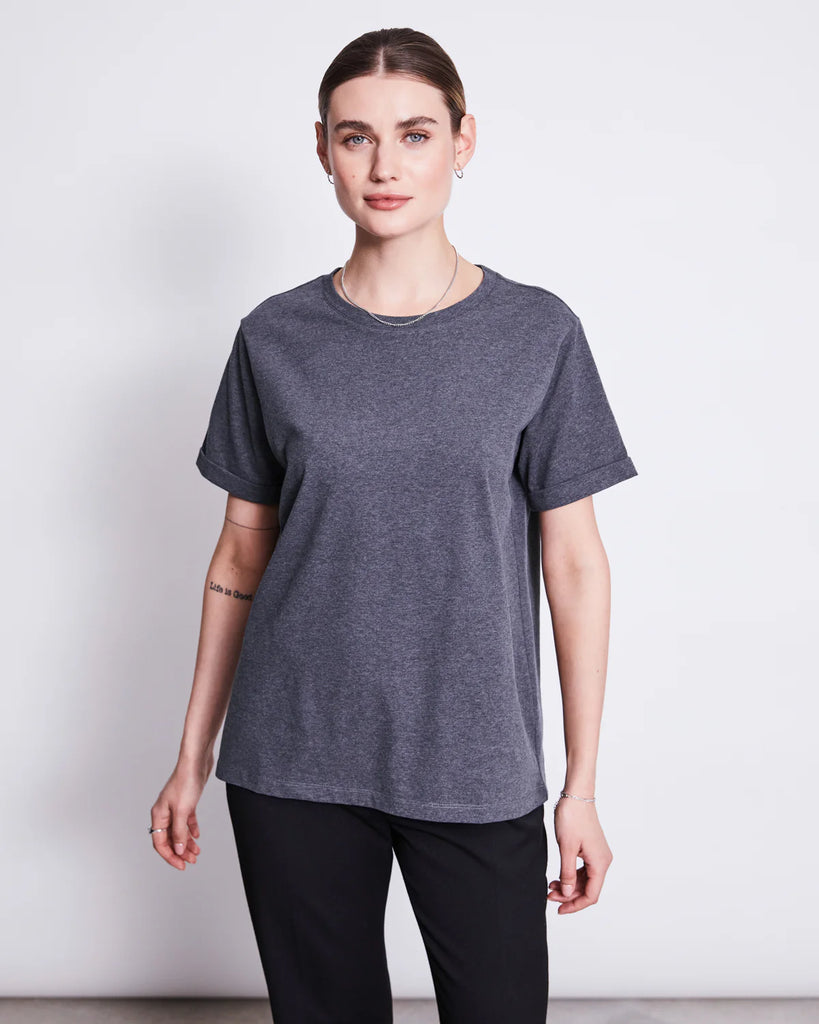 JAN 'N JUNE Boy t-shirt dark grey women