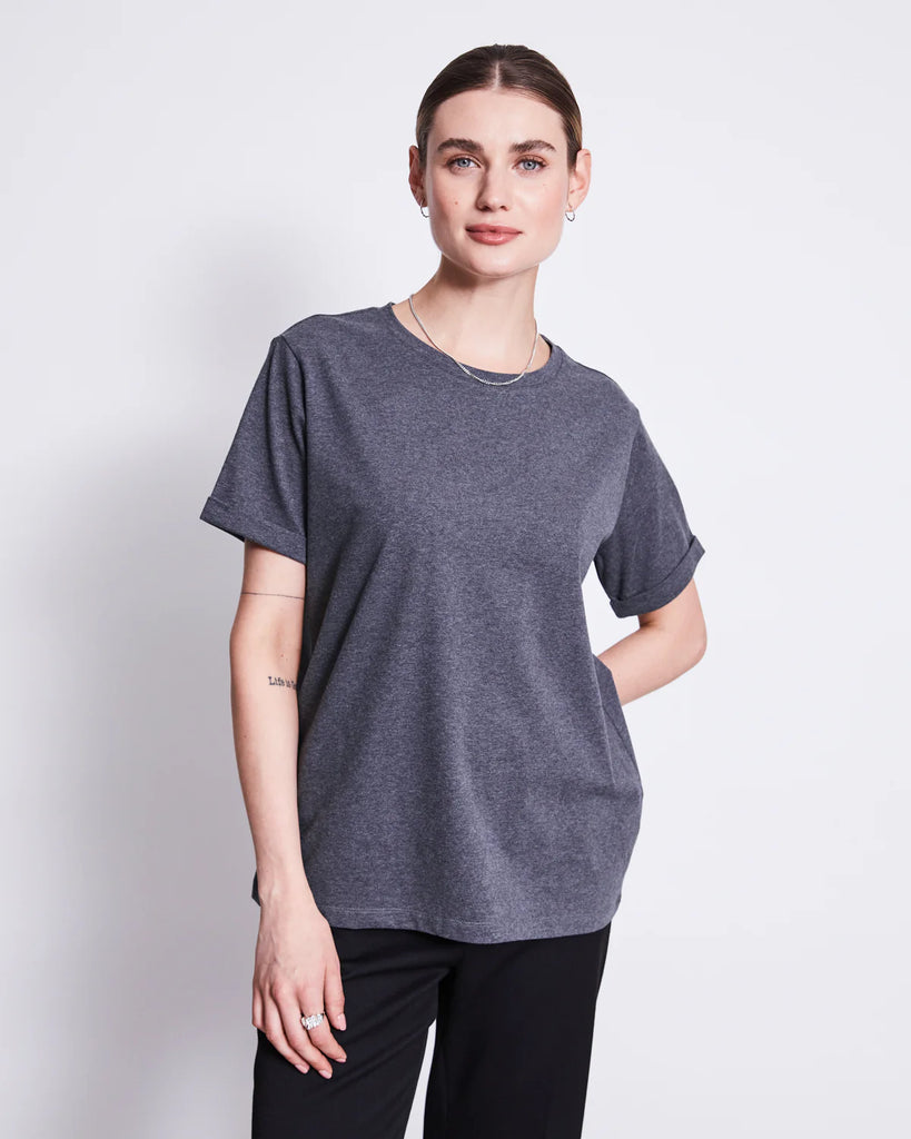 JAN 'N JUNE Boy t-shirt dark grey women