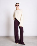 JAN 'N JUNE Smilla trousers cherry lacquer women