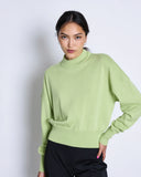 JAN 'N JUNE Yin jumper matcha women