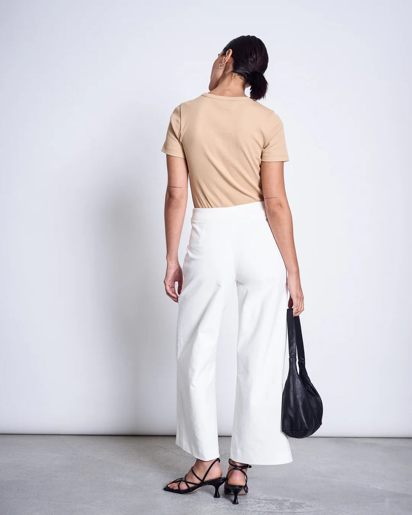 JAN 'N JUNE Nile rib t-shirt camel women