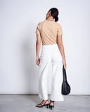 JAN 'N JUNE Nile rib t-shirt camel women
