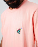 BRAVA Water gun t-shirt pink men