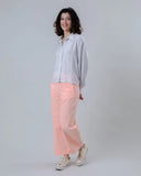 BRAVA Hola ola boxy blouse white women