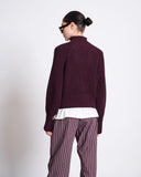 JAN 'N JUNE Ola jumper cherry lacquer women