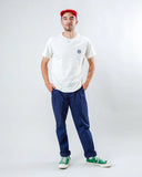 BRAVA Asis Percales trigris t-shirt ecru men