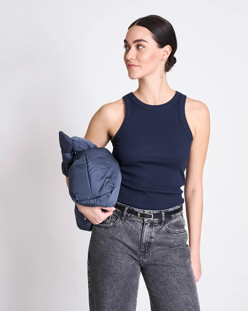 JAN 'N JUNE Porto long tank top nightfall women