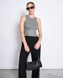 JAN 'N JUNE Porto rib tank top sea spray women