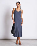 JAN 'N JUNE Triangle midi dress turbulence women