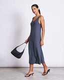 JAN 'N JUNE Triangle midi dress turbulence women