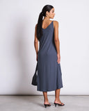 JAN 'N JUNE Triangle midi dress turbulence women
