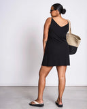 JAN 'N JUNE Triangle mini dress black women
