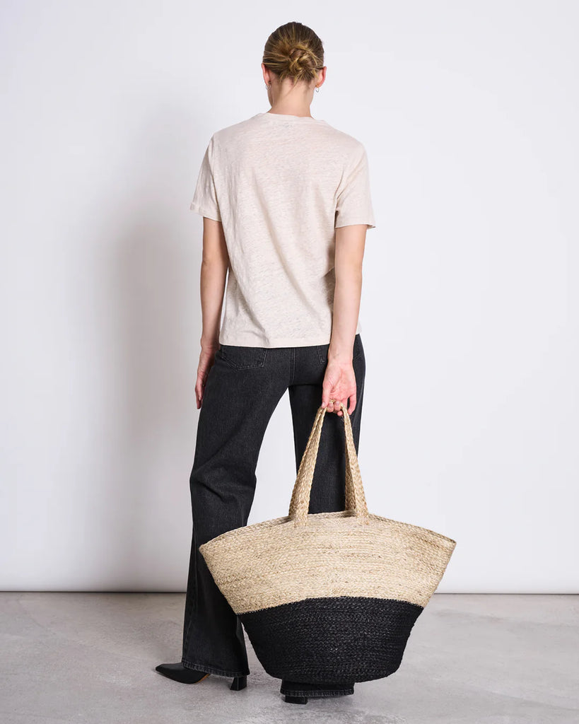 JAN 'N JUNE Brims linen t-shirt ivory women