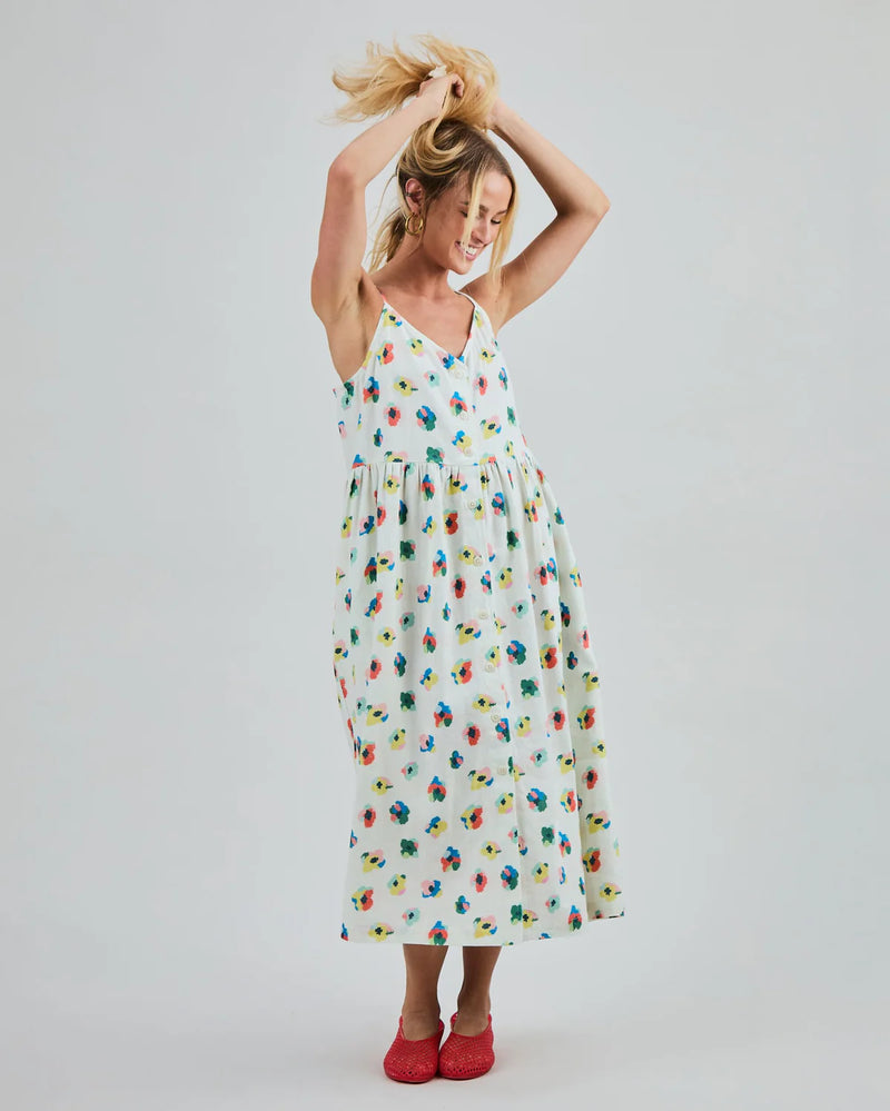 BRAVA Strappy dress 4189 Mini flowers women