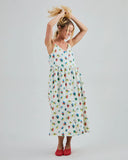 BRAVA Strappy dress 4189 Mini flowers women