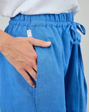 BRAVA Relaxed pants 4261 blue checks women