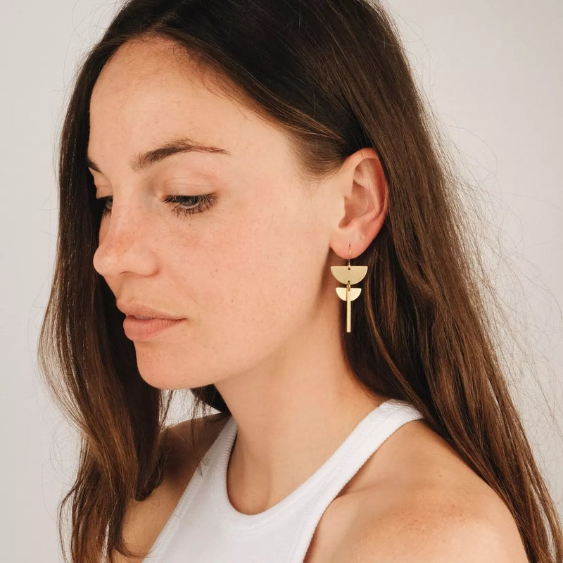 BRASSCAKE Noli hook earrings