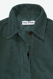 KINGS OF INDIGO Ota corduroy jacket dark green women