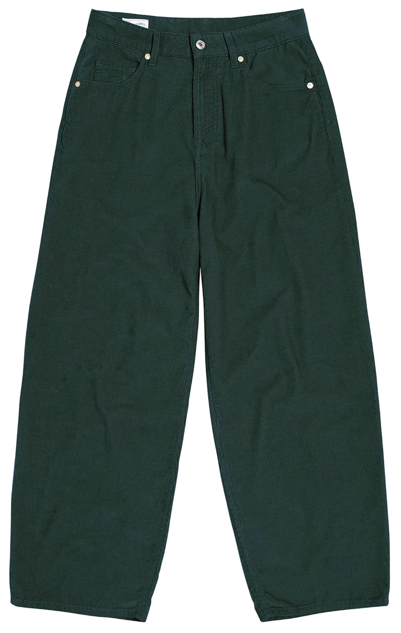 KINGS OF INDIGO Leila corduroy trousers dark green women