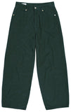 KINGS OF INDIGO Leila corduroy trousers dark green women