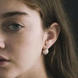 SEW A SONG Lila earrings gold plated