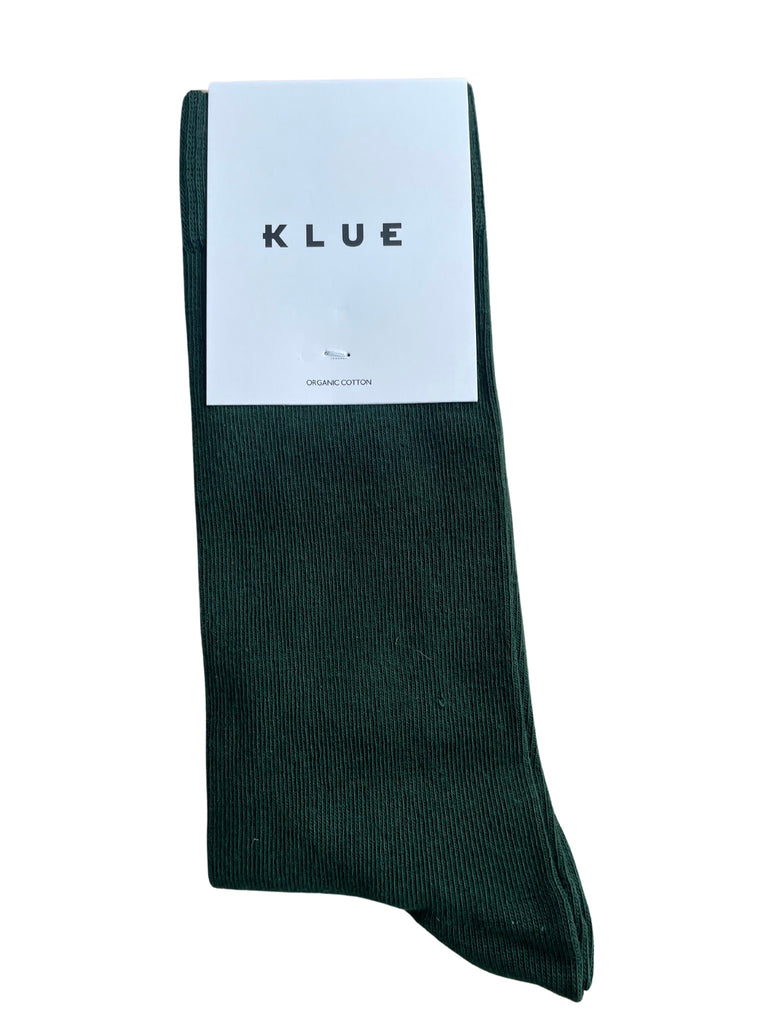 KLUE Organic cotton socks green women