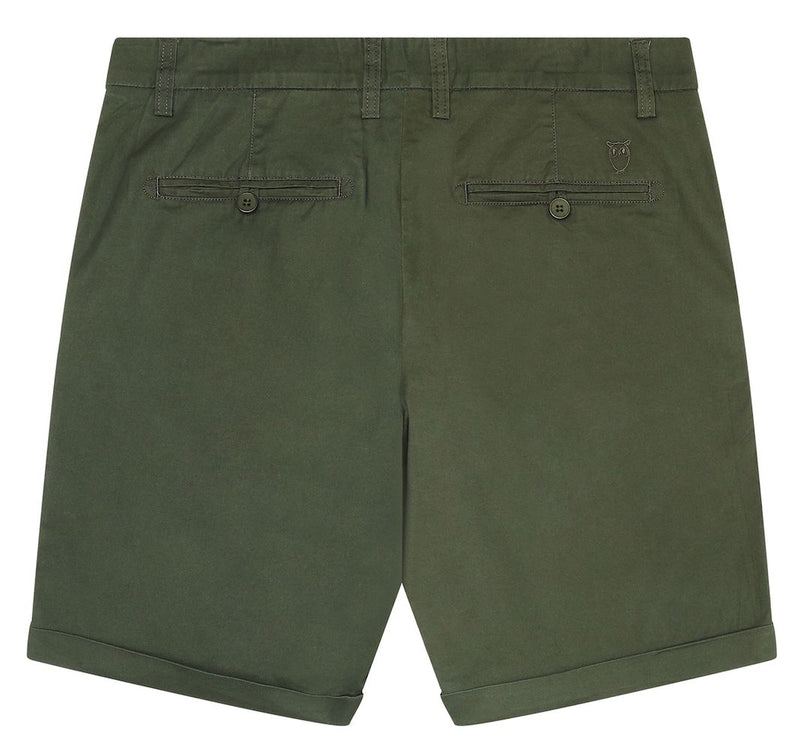 KCA 50207 Regular chino poplin shorts 1090 forrest night men