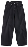 KINGS OF INDIGO Leila cropped jeans holo black used women