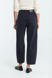 KINGS OF INDIGO Leila cropped jeans holo black used women