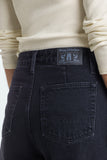 KINGS OF INDIGO Leila cropped jeans holo black used women