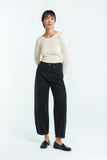 KINGS OF INDIGO Leila cropped jeans holo black used women
