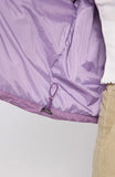 MAZINE Waves quilt short puffer jacket grape pink women